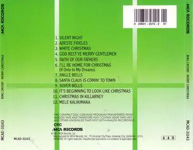 Bing Crosby - Merry Christmas (1955) {1986 MCA} **[RE-UP]**