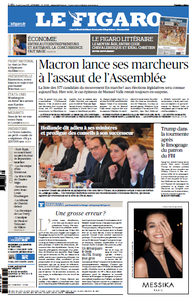 Le Figaro du Jeudi 11 Mai 2017