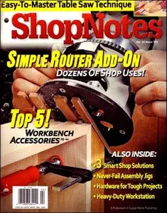 ShopNotes Magazine - March/April 2009 (N°104)