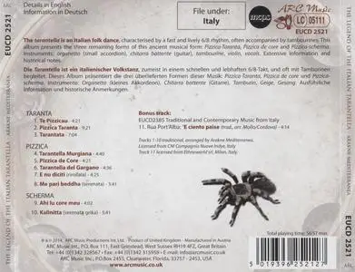 Arakne Mediterranea - The Legend of the Italian Tarantella (2014) {ARC Music ‎EUCD 2521}