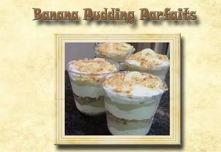 Banana Pudding Parfaits