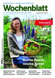 Bayerisches Landwirtschaftliches Wochenblatt Ostbayern - 08. August 2019