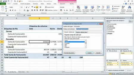 Microsoft Excel 2010: Tablas dinámicas