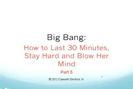 Matt Cook – Big Bang Course