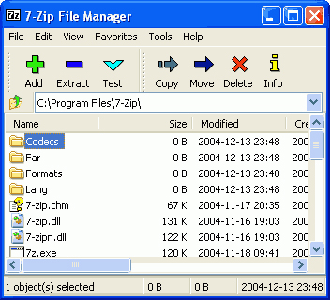 7-Zip 4.58 Alpha 1