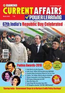 Current Affairs Power Learning - March 2016