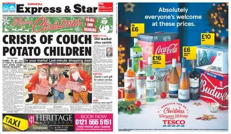 Express and Star Sandwell Edition – December 24, 2018