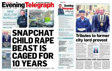 Evening Telegraph Late Edition – February 28, 2019