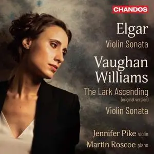 Jennifer Pike & Martin Roscoe - Elgar & Vaughan Williams: Works for Violin & Piano (2020)