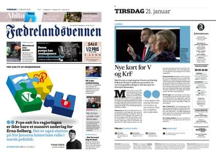 Fædrelandsvennen – 21. januar 2020