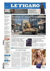 Le Figaro du Mercredi 14 Décembre 2016