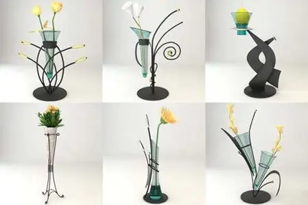 Modern Vases 3D Max Models