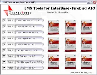 EMS Tools for InterBase/Firebird AIO