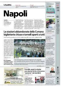 la Repubblica Napoli - 5 Settembre 2018