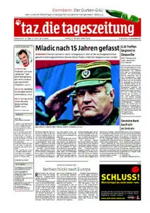 Tageszeitung TAZ vom 27 Mai 2011