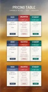 GraphicRiver Pricing Table