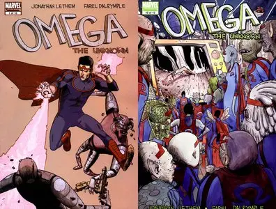 Omega - The Unknown #1-10 (2007-2008) Complete