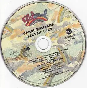Carol Williams - 'Lectric Lady (1976) {2014 Remastered & Expanded - Big Break Records CDBBR 0236}