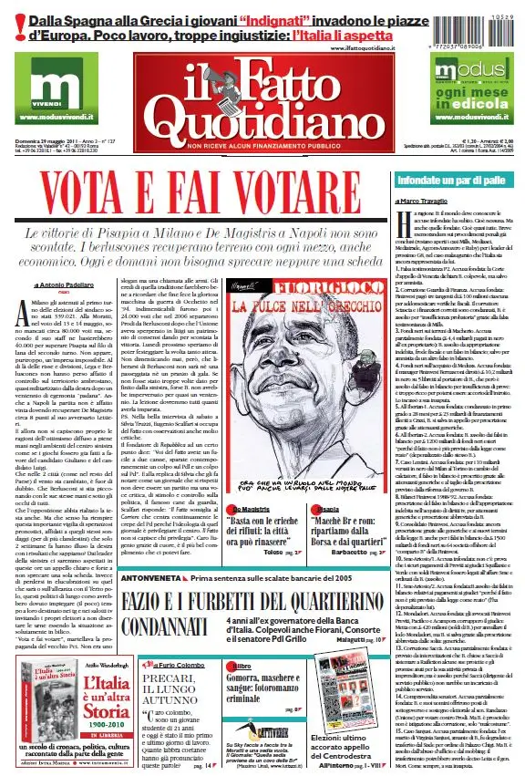 Il Fatto Quotidiano (29-05-11)