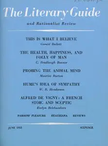 New Humanist - The Literary Guide, June 1952
