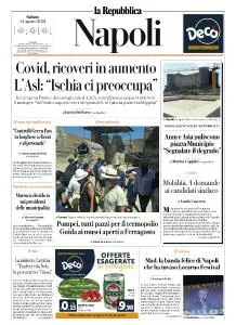 la Repubblica Napoli - 14 Agosto 2021