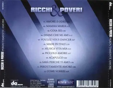 Ricchi & Poveri - Perdutamente Amore (2012)
