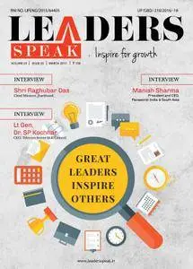 Leaders Speak - March 2017