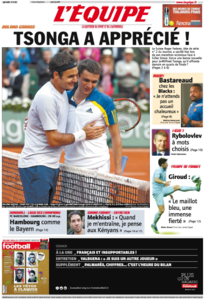 L'Equipe - Lundi 3 Juin 2013