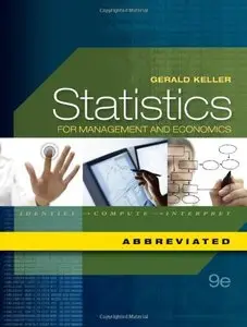 Statistics for Management and Economics (9th Edition)