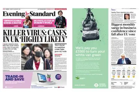 London Evening Standard – January 24, 2020