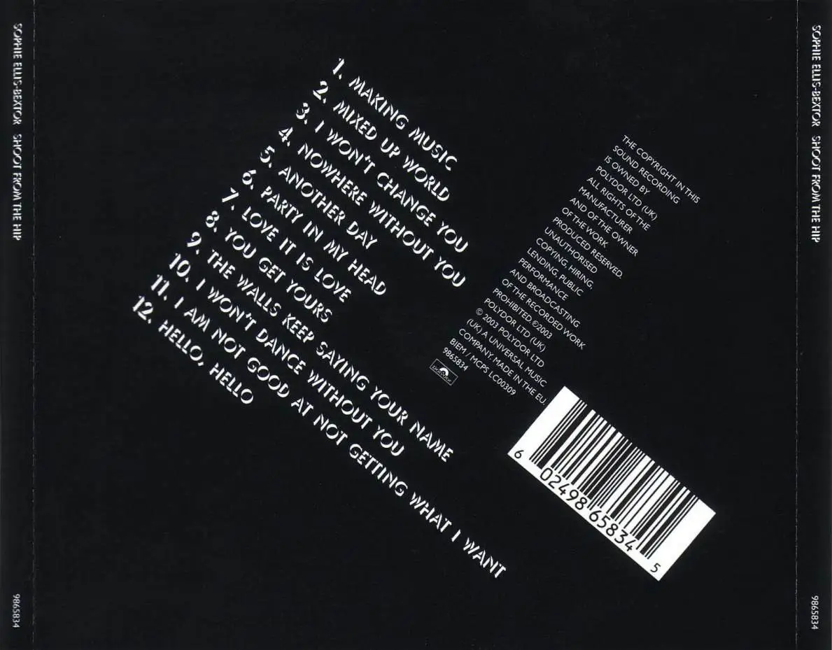 Sophie Ellis-Bextor - Shoot From The Hip (2003) / AvaxHome