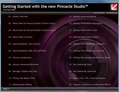Complete Training for Pinnacle Studio 16