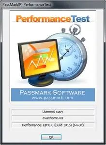 Passmark PerformanceTest 8.0 Build 1015