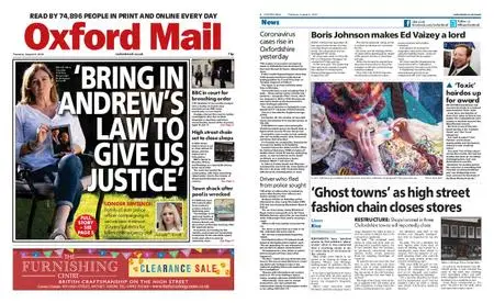 Oxford Mail – August 06, 2020