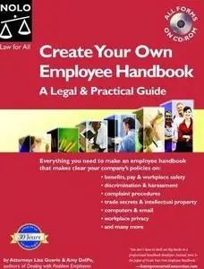 Create Your Own Employee Handbook: A Legal & Practical Guide by  Lisa Guerin