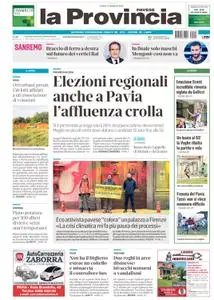 La Provincia Pavese - 13 Febbraio 2023