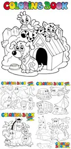 Coloring Book Vector