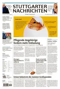 Stuttgarter Nachrichten Filder-Zeitung Vaihingen/Möhringen - 31. Dezember 2018