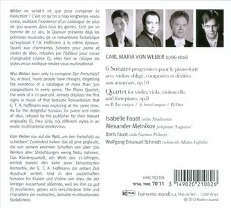 Isabelle Faust, Alexander Melnikov - Carl Maria von Weber: Sonatas for violin and piano op.10, Piano Quartet (2013) (Repost)