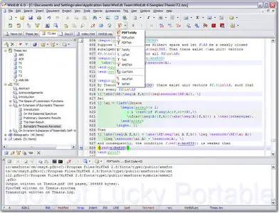 WinEdt 6.0 Build 20101025
