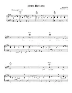 Brass buttons - Gram Parsons (Piano-Vocal-Guitar)