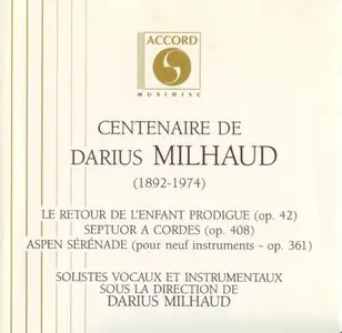 Darius Milhaud - Le retour de l'enfant prodigue (1991)