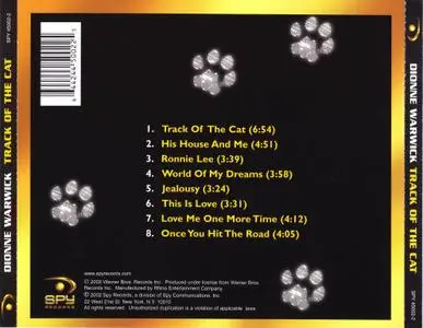 Dionne Warwick - Track Of The Cat (1975) [2002, Remastered Reissue]