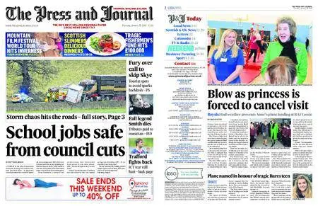 The Press and Journal Highlands and Islands – January 25, 2018