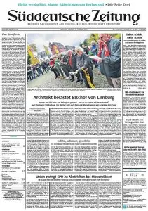 Süddeutsche Zeitung vom Montag, 14. Oktober 2013