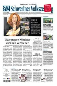 Schweriner Volkszeitung Hagenower Kreisblatt - 17. Oktober 2019