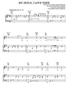 My Jesus, I Love Thee - The Martins, William R. Featherstone (Piano-Vocal-Guitar)