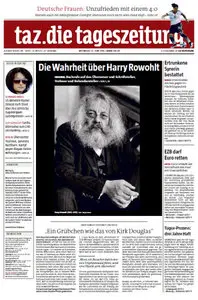 Tageszeitung TAZ vom 17 Juni 2015
