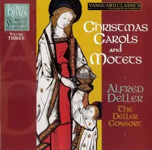 Alfred Deller - The Complete Vanguard Recordings, Vol.3 - Christmas Carols and Motets (2008) {4CD Set, Vanguard Classics MC192}
