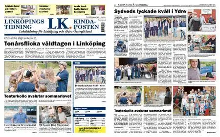 Linköpings Tidning & Kinda-Posten – 12 augusti 2017